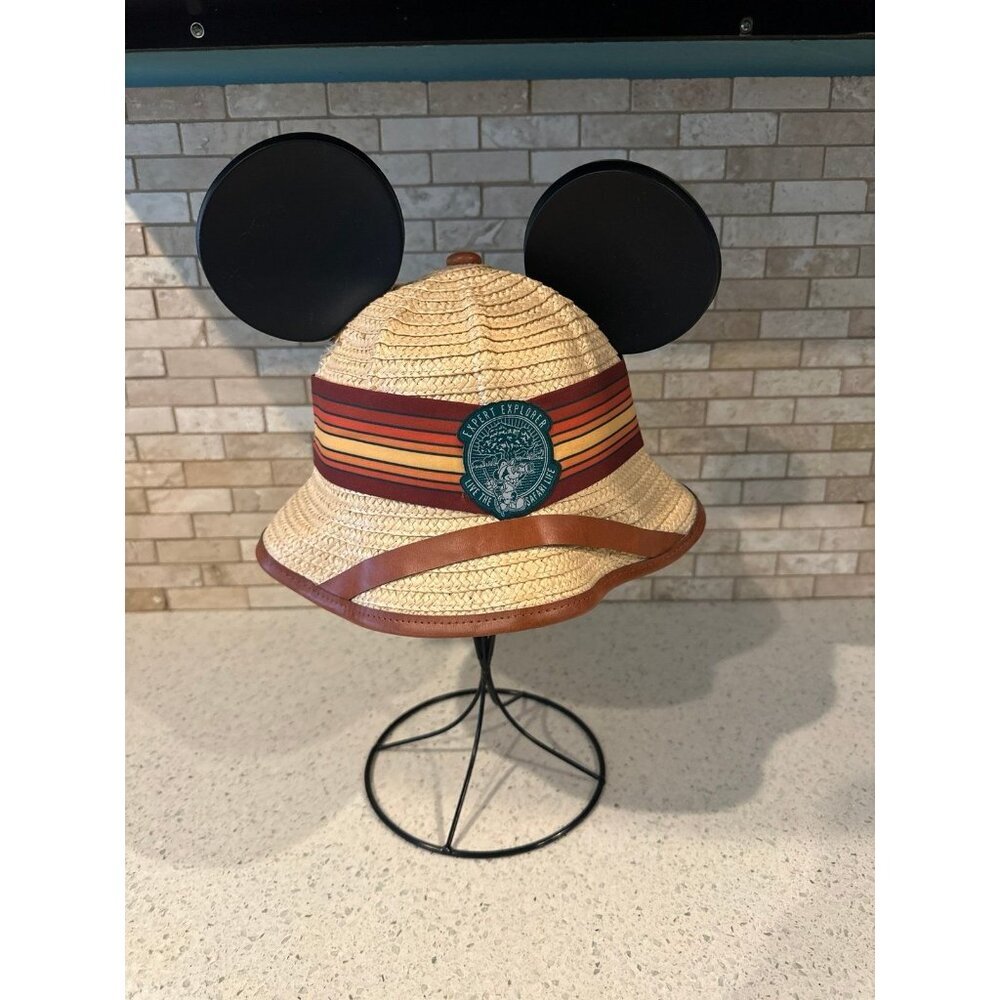 Disney Ears Hat - Safari Mickey Expert Explorer -‎ Wicker